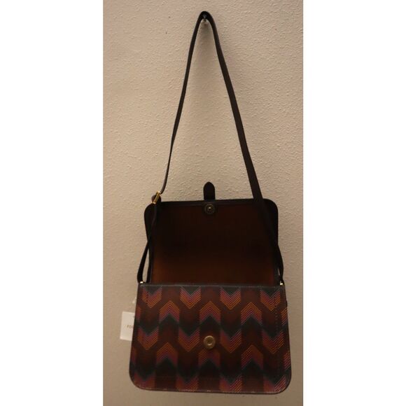 Fossil ZB11089998 Harlow Multi Print Zoey Large Flap Crossbody Bag Purse - Picture 15 of 16